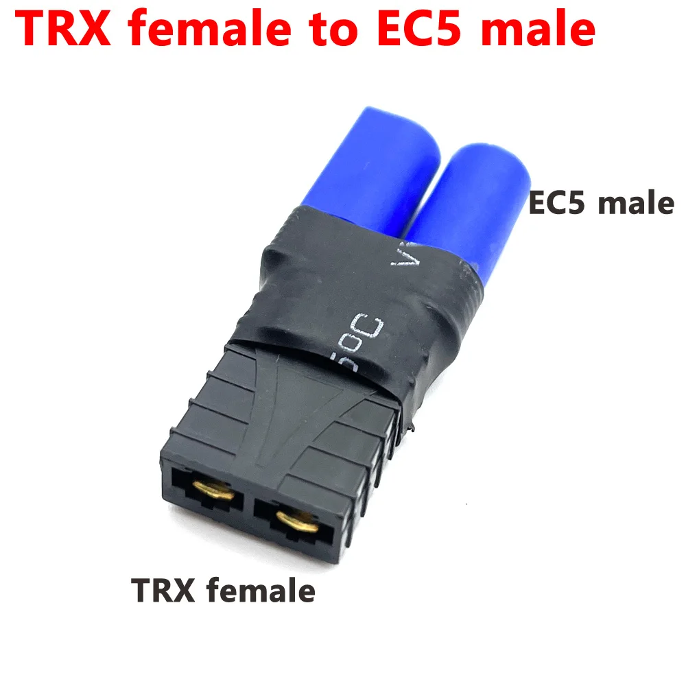 EC5 Male Female to XT90 XT60  TRX T Plug Male Female No Wire Connector Plug Adapter for RC FPV Vehicle Lipo Battery Esc