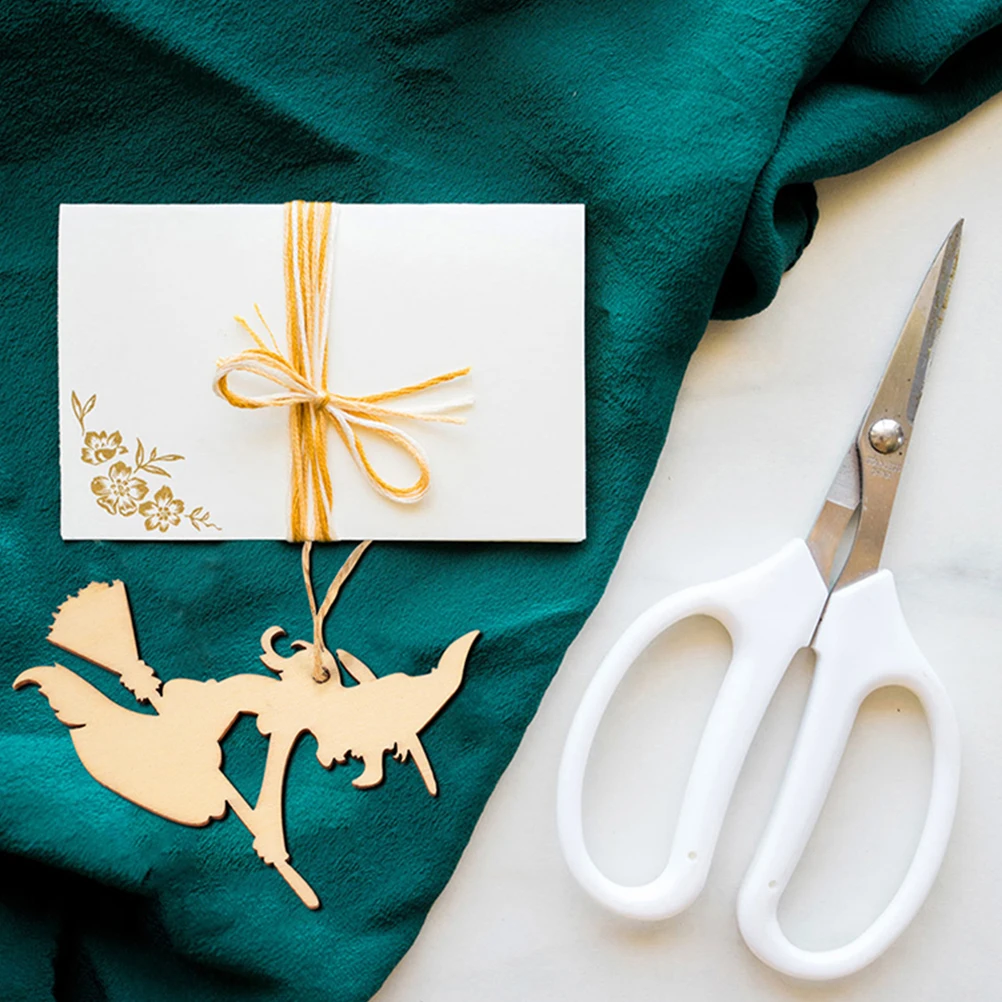 30 pçs fatias de madeira pendurado ornamentos forma bruxa diy artesanato chips decorativos para festa de halloween suprimentos crianças pintura