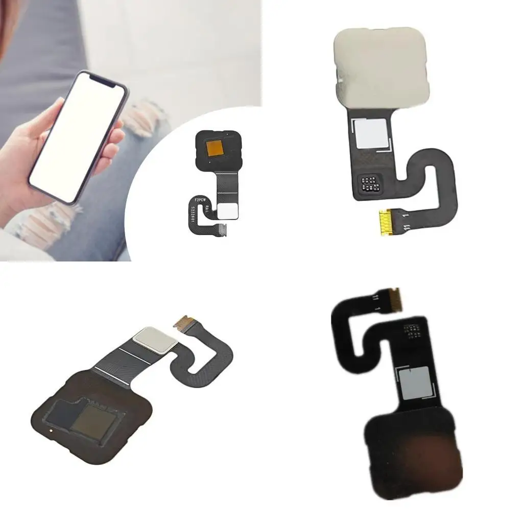 

652F Fingerprint Button Cable Repair Part for 8 Cellphone Fingerprint Sensors Cable Easy Installation