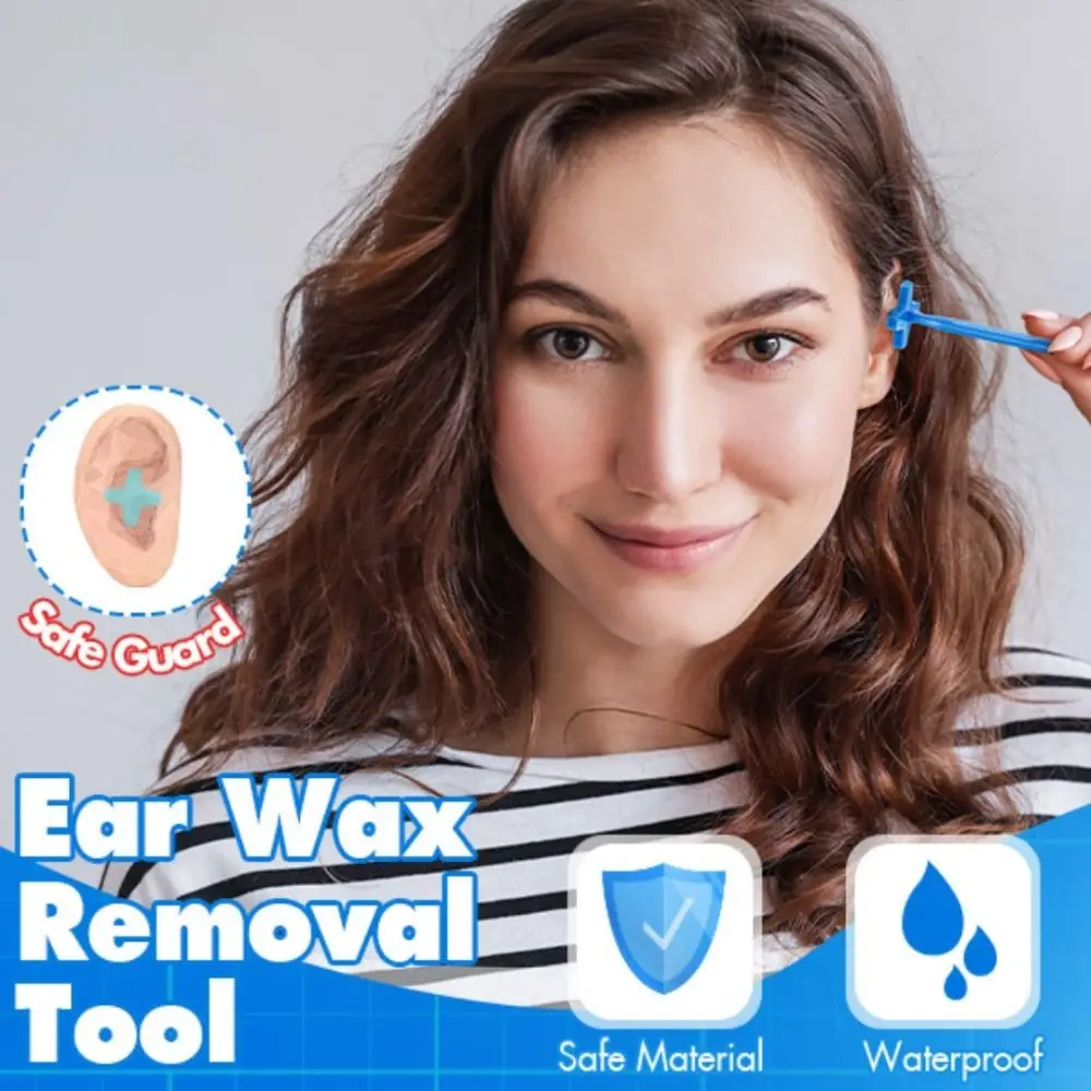 Ear Spoon Soft Ear Cleaner Spoon with Safe Guard Non-slip Ear Wax Remover ABS Superlight Ear Wax Clean Tool Hygiene - Image 5