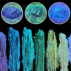 Chameleon Pigments Acrylic Paint Powder Coating Dye for Car Automotive Painting Decoration Arts Craft Nail 10g Painting Supplies