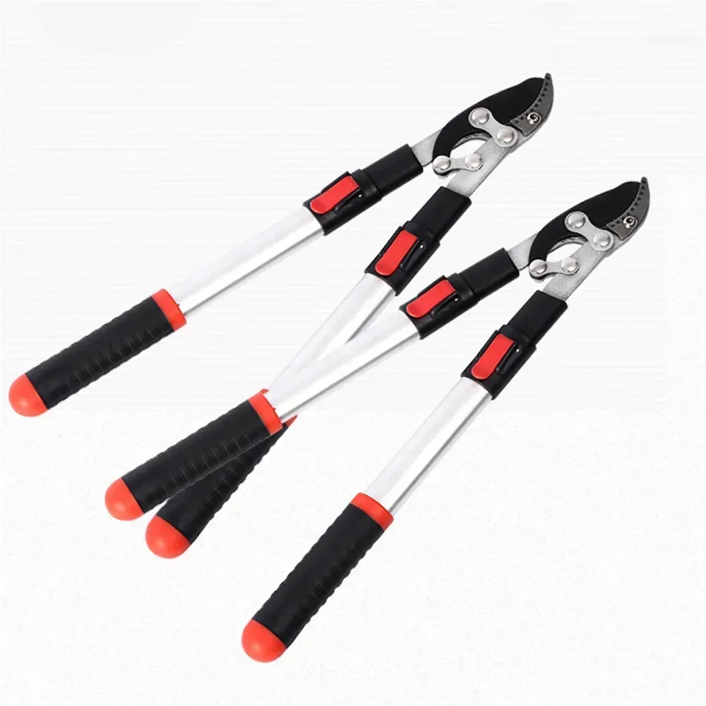 Garden Pruning Scissors Fruit Tree Pruning Gardening Styling Tools Hand Tools Gardening SK5 Steel Long Retractable Pruning