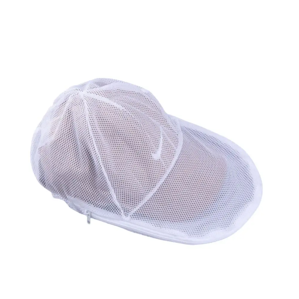 Protector Holder Baseball Cap Washing Cage Polyester Baseball Hat Washer Washer Hat Bag Dishwasher Laundry Wash Bags