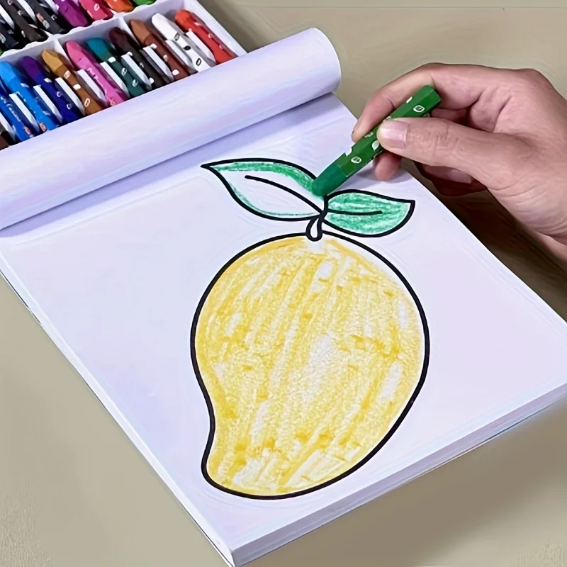 160-Page Kids Coloring & Drawing Book with Animal & Nature Themes - Non-Toxic Safe Paper, Art Supplies for Children for Ages 2-5