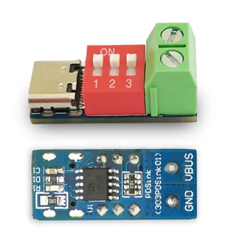 652F Fast PD Decoy Board PDSINK 5-20V PD DECOY MODULES USB Typec Plugs #5