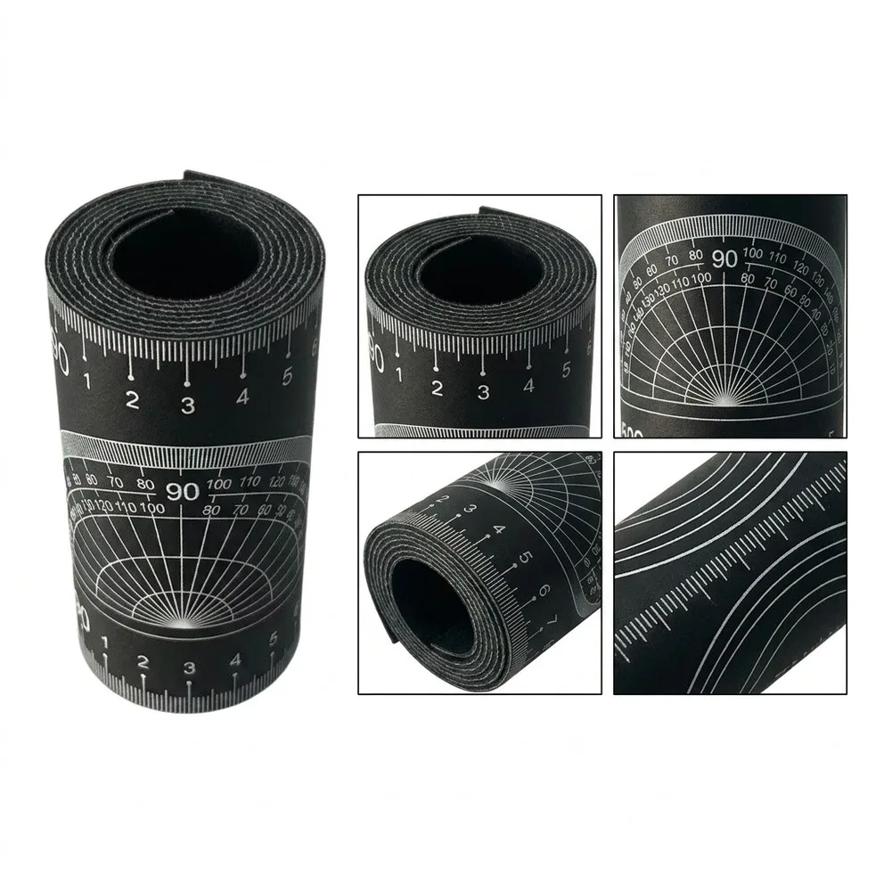 1pcs PVC Pipe Measuring Tool Pipe Dia Measuring Tape Finely-printed Scale Pipe Fitting Ring Pipe Trimming Ruler For Piping-Work
