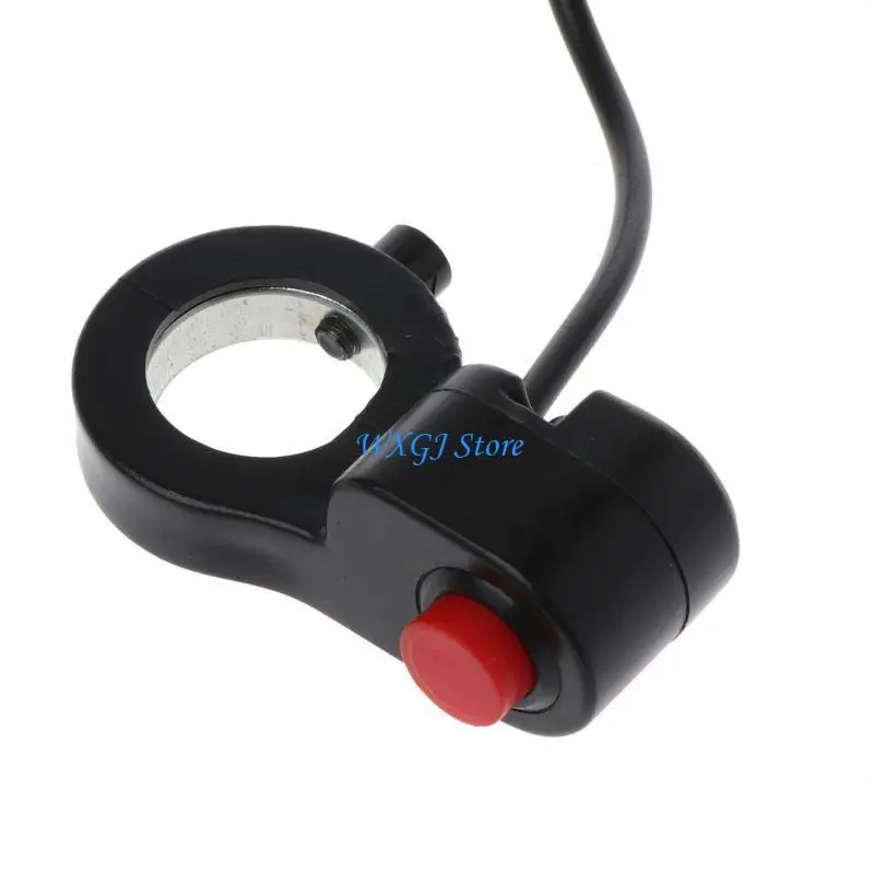 

37JE 22mm 7/8" Motorcycle Handlebar Horn Switch Start Speaker Connection Button Equip