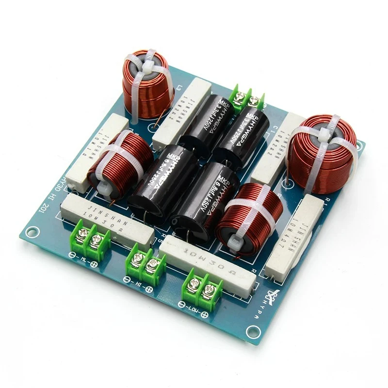 High-fidelity speaker box for home fever crossover high, middle and low three-way crossover 3-way three-way crossover