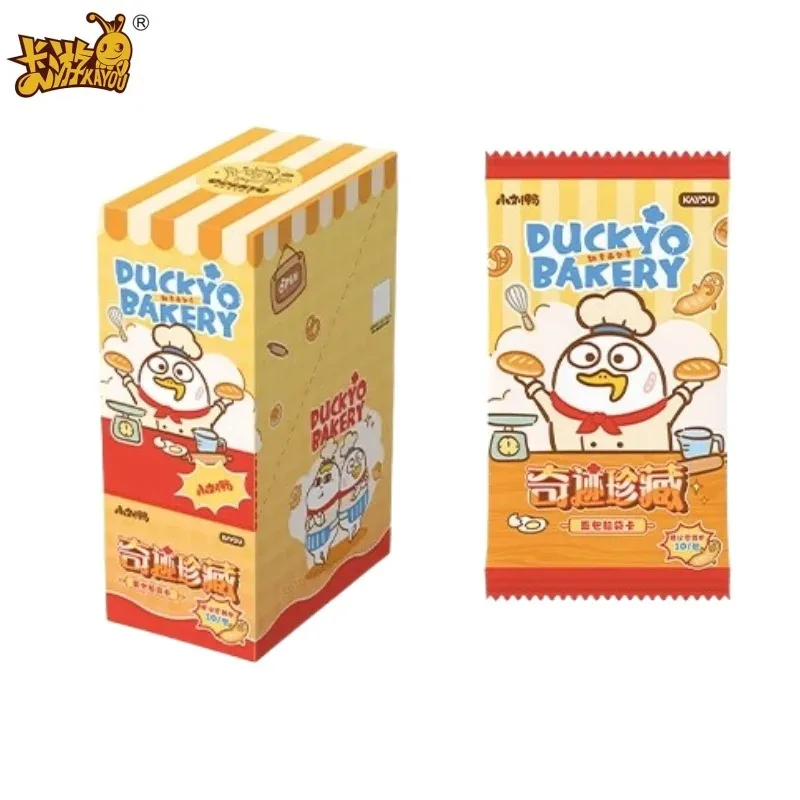 

Kayou Genuine Little Duck Liu Miracle Collection Картки с головкой хлеба — официальная аниме-периферийная слепая сумка, пакеты коллекционных карточек