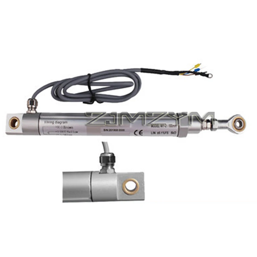 WY-01 15-300mm Pull Rod Type Linear Position Sensor Articulated Displacement Transducer Linear Displacement Transducer 5m/S