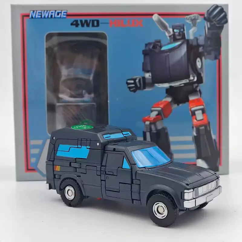 Em estoque newage na h64 lincoln trailbreaker mini transformação figura de ação modelo estátua robô coleção brinquedos presentes