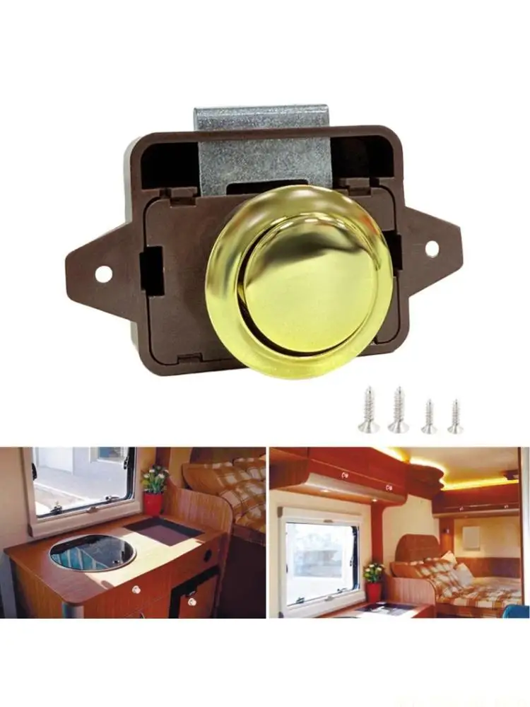 

J0MA кнопочные защелки нажимной замок для мебели для кемперов дверной замок без ключа