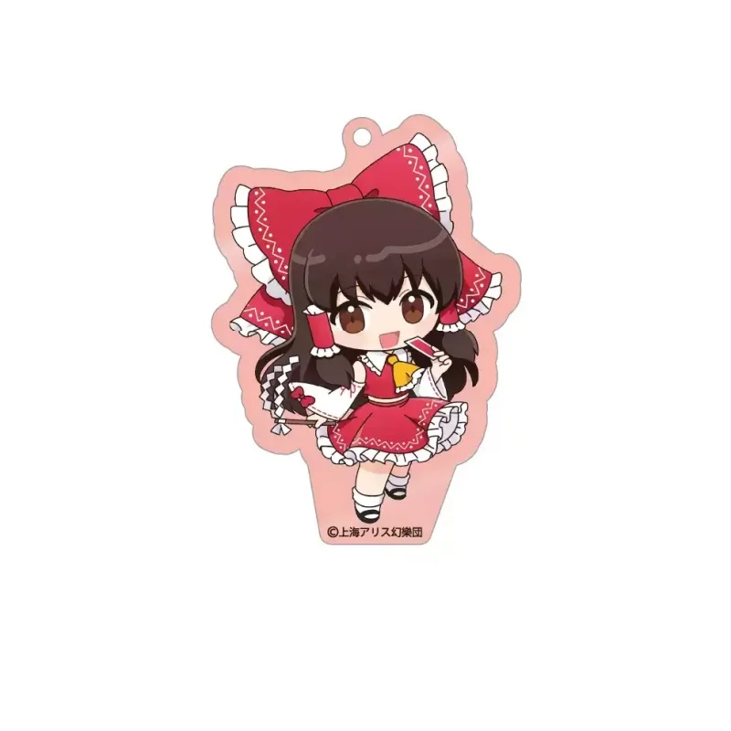 Bag Decorations Anime Touhou Project6CM Latest Style Acrylic Keychain Bag Pendant AccessoriesCollection Wholesale Q Version