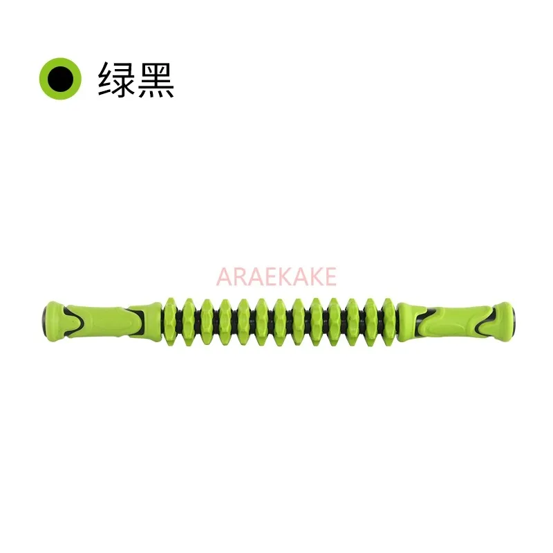 Massage Stick Muscle Relaxer Yoga Massage Roller Fitness Stick Wolf Teeth Massage Stick Roller