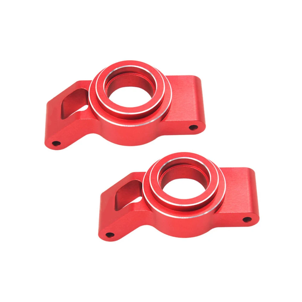 7075 Aluminum Rear C Hub/Knuckle Arm For Traxxas Pro Scale Sand FUNCO Car 2pcs/set BK: Black R: Red