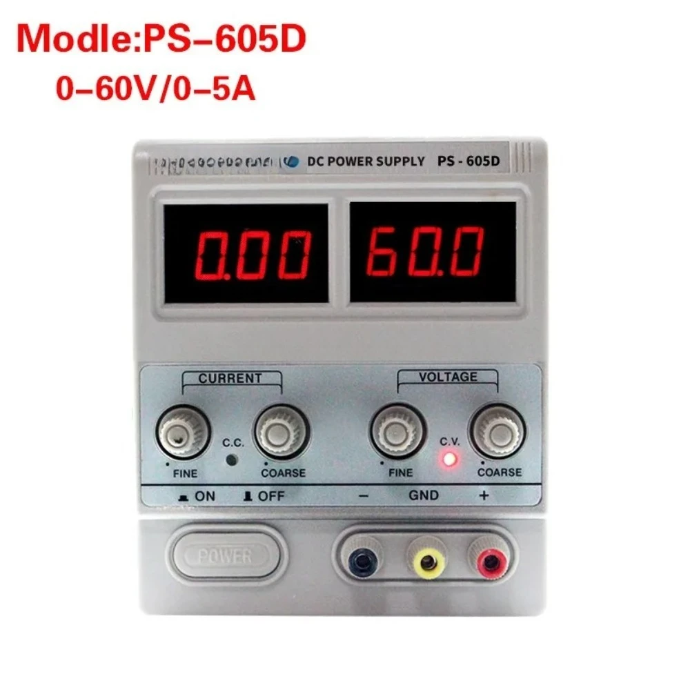 High Quality PS-605D Digital DC Power Supply 60V 5A 220v Precision Vari le Adjust le Voltage Regulator