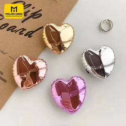Heart Shape Finger Ring Phone Holder Expanding Stand Grip Pocket Socket Support Anti-Fall Foldable Universal for Smartphone