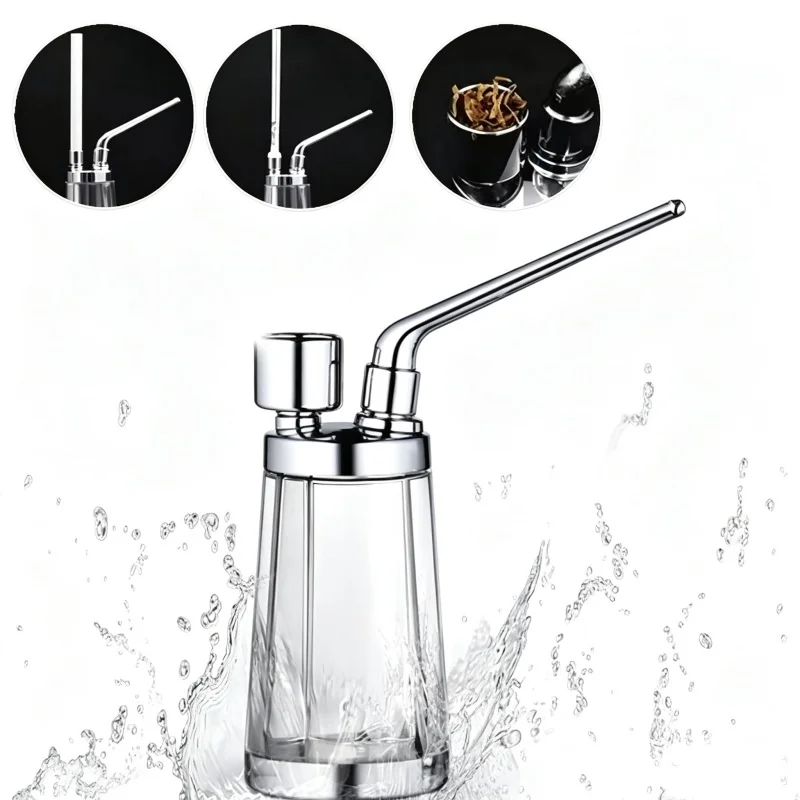2026 New Bottle Water Pipe Portable Mini Hookah Shisha Tobacco Smoking Pipes Gift of Health Metal Tube Filter Hookah Filtration