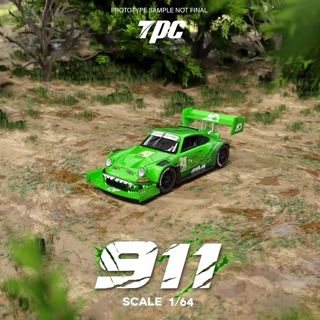 Pre-order *TPC 1:64 Ken Block 911 Attack Mountain Racing 1400hp Tyrannosaurus Alloy car model - shipped in February