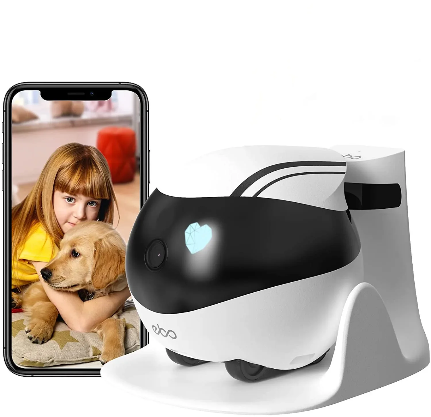 2024 Smart App Wireless Control Enabot se Pet Companion Robot Camera Automatic Electron Interactive Robotic Cat Toys