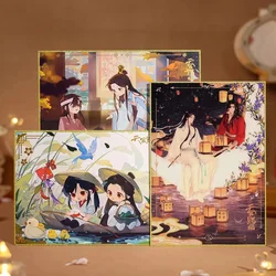 Tian Guan Ci Fu tgcf blessed the people in the painting series screen color paper