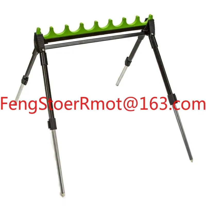 Newly designed aluminum alloy 8/12 hole adjustable telescopic pole cabin outdoor fishing rig