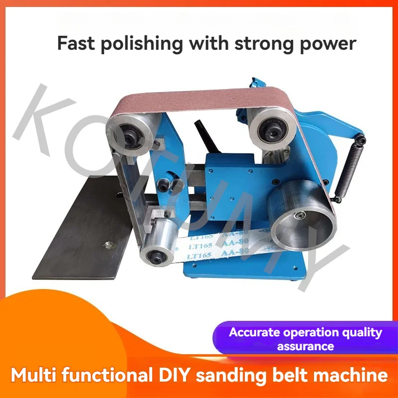 Multifunctional Vertical and Horizontal Belt Sander Polisher 915 Sand Belt Machine 750W/1100W
