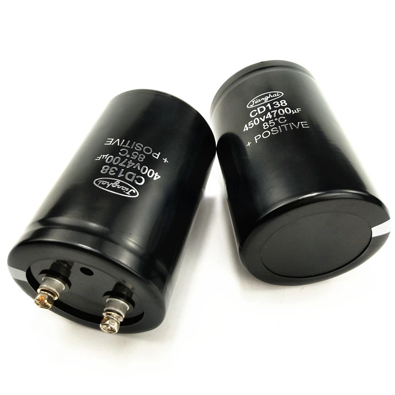 

1PCS Jianghai brand new CD138 4700uf 450V 400V4700UF DC screw pin large capacitor