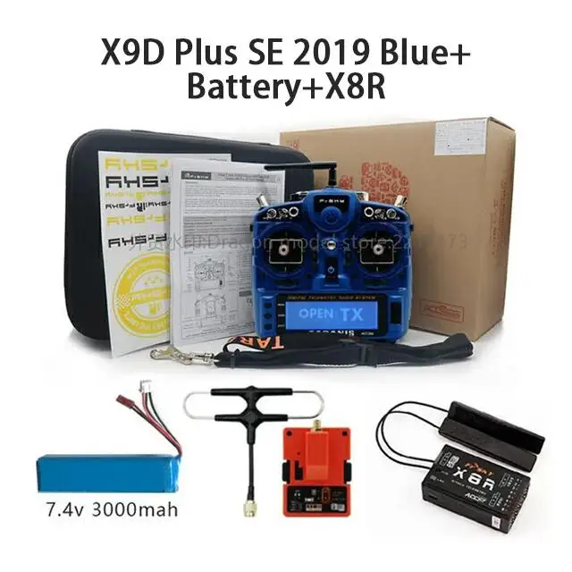 FrSky Taranis X9D Plus SE 2019 2.4GHz 24CH with Latest ACCESS and M9 Hall Sensor Gimbals PARA Wireless Trainer fFunction