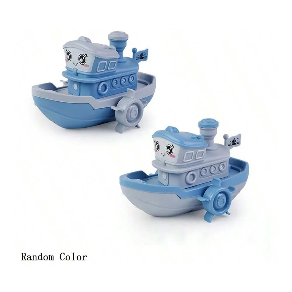 플로트 어린이 목욕 장난감 수영 귀여운 바람 업 보트 어린이를위한 부동 물 장난감 소년과 소녀 귀여운 풀 장난감 크리스마스 선물