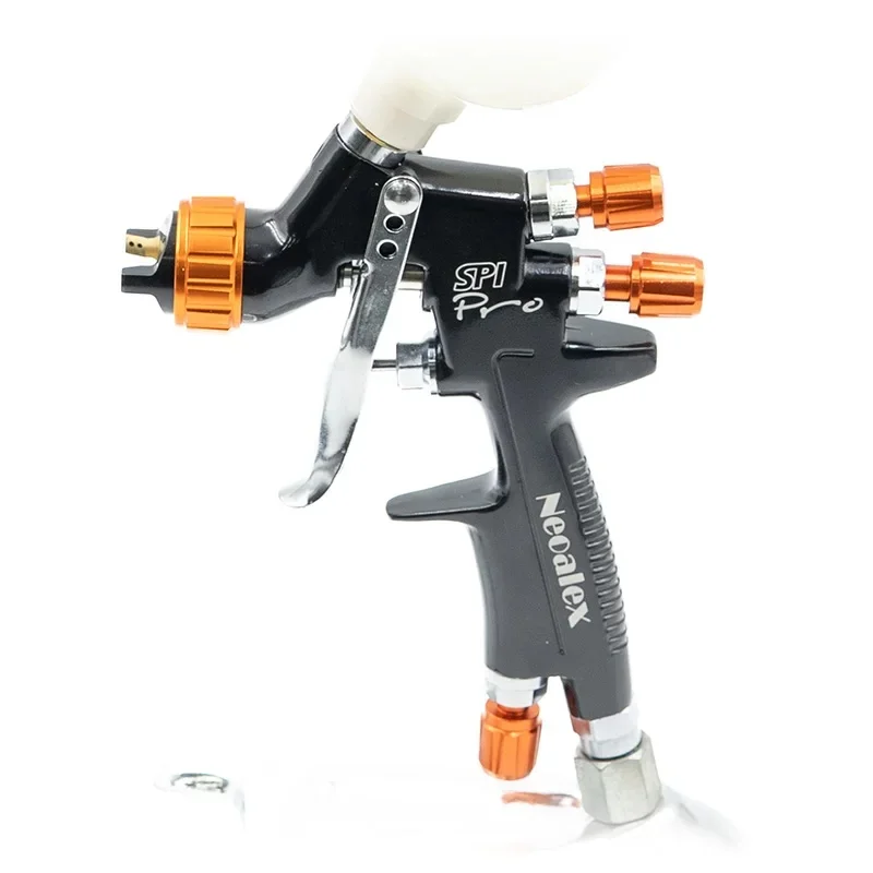Mini 88 1.0-1.2 Nozzle Size HVLP Spray Gun Easy-to-Handle Lightweight Varnish Tool for Fine Woodworking Projects