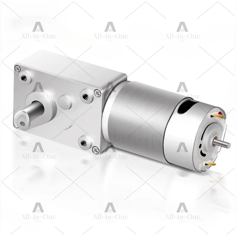 High Torque Low RPM 12v DC Motor with Worm Gear Box DC Gear Motor Mini DC Motor