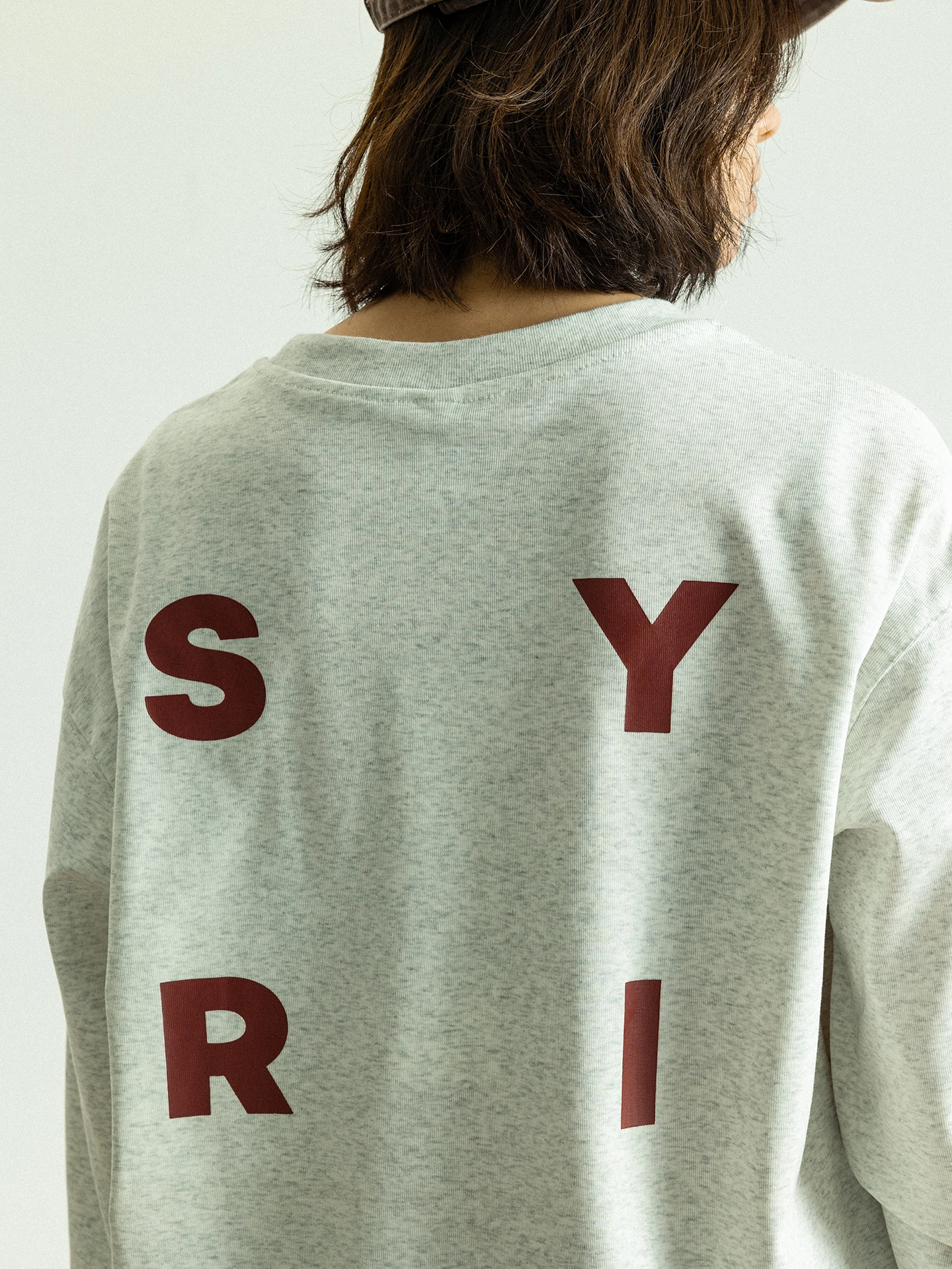 

Футболка GoodNorth Japanese Sle Long Sve Letter T-shirt с весенним принтом, 300 г, из чистого хлопка, базовая, верхняя одежда