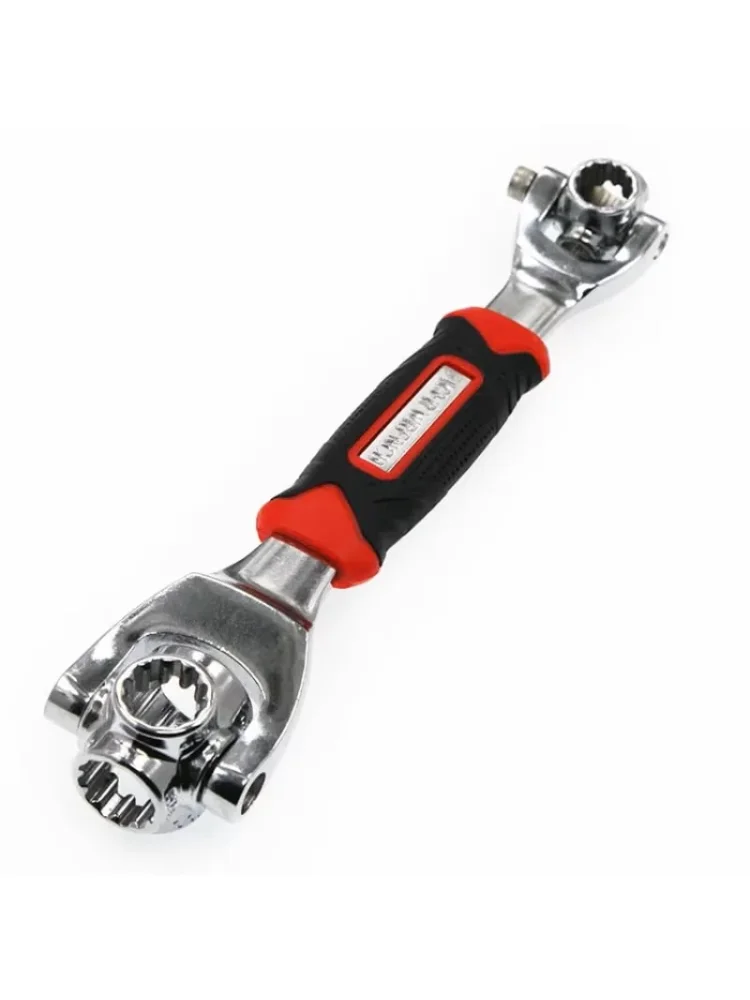 Universal Wrench 48 in 1 Socket Wrench with 360 Degree Rotating Head Spanner Tool for Home Bicycle Car Repair