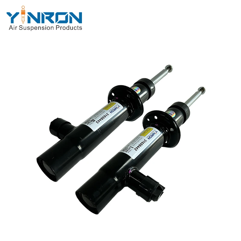 Pair Shock Absorber Damper With Electronic Active Suspension For Volvo V90, S90 ( 2017~ ) Front Left and Right 31658442 31658443