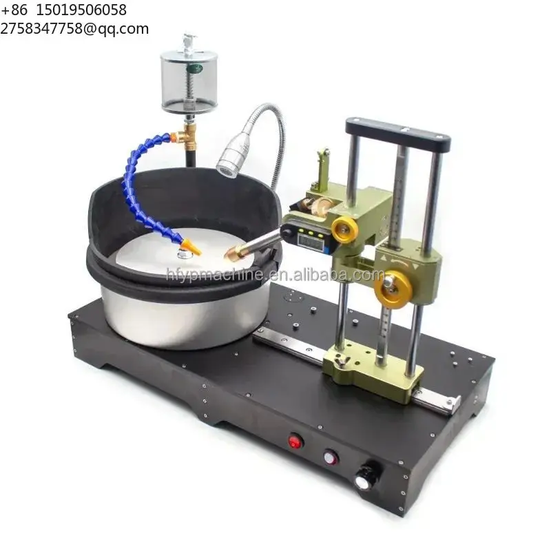 Electric Fader Adjustable Speed Gem Cutting Machine Lapidary Faceting Machine for Jewelry Jade Agate Gem Grinding Polishing