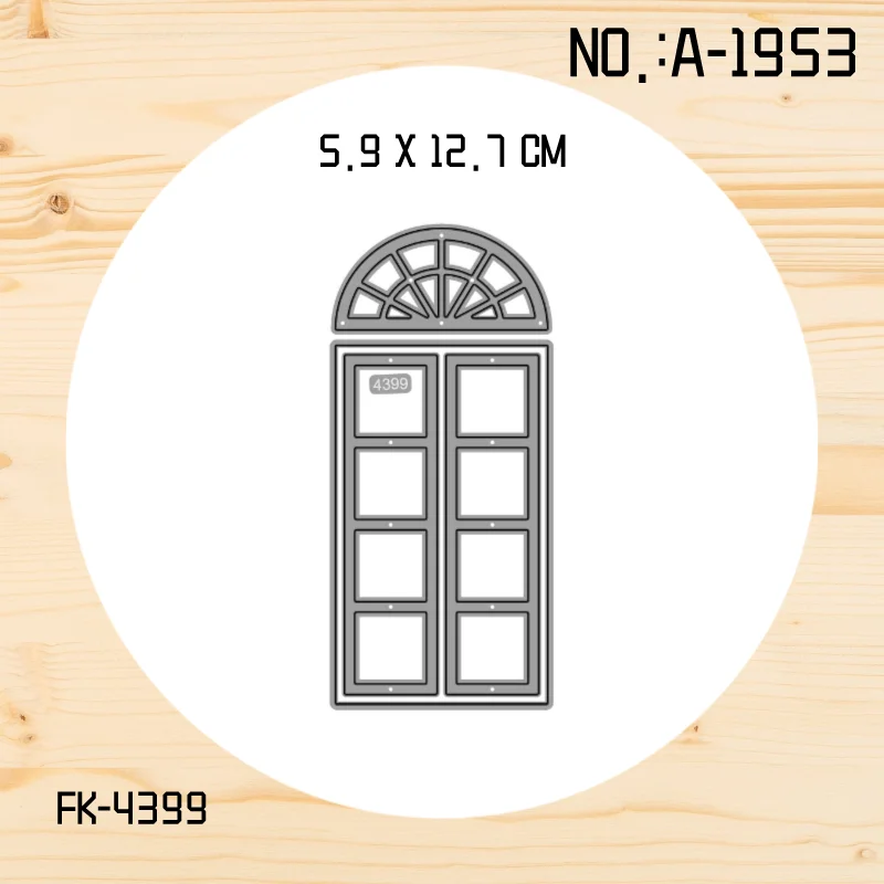 AG(1951-1975) استنسل قوالب القطع المعدنية لسكرابوكينغ #5