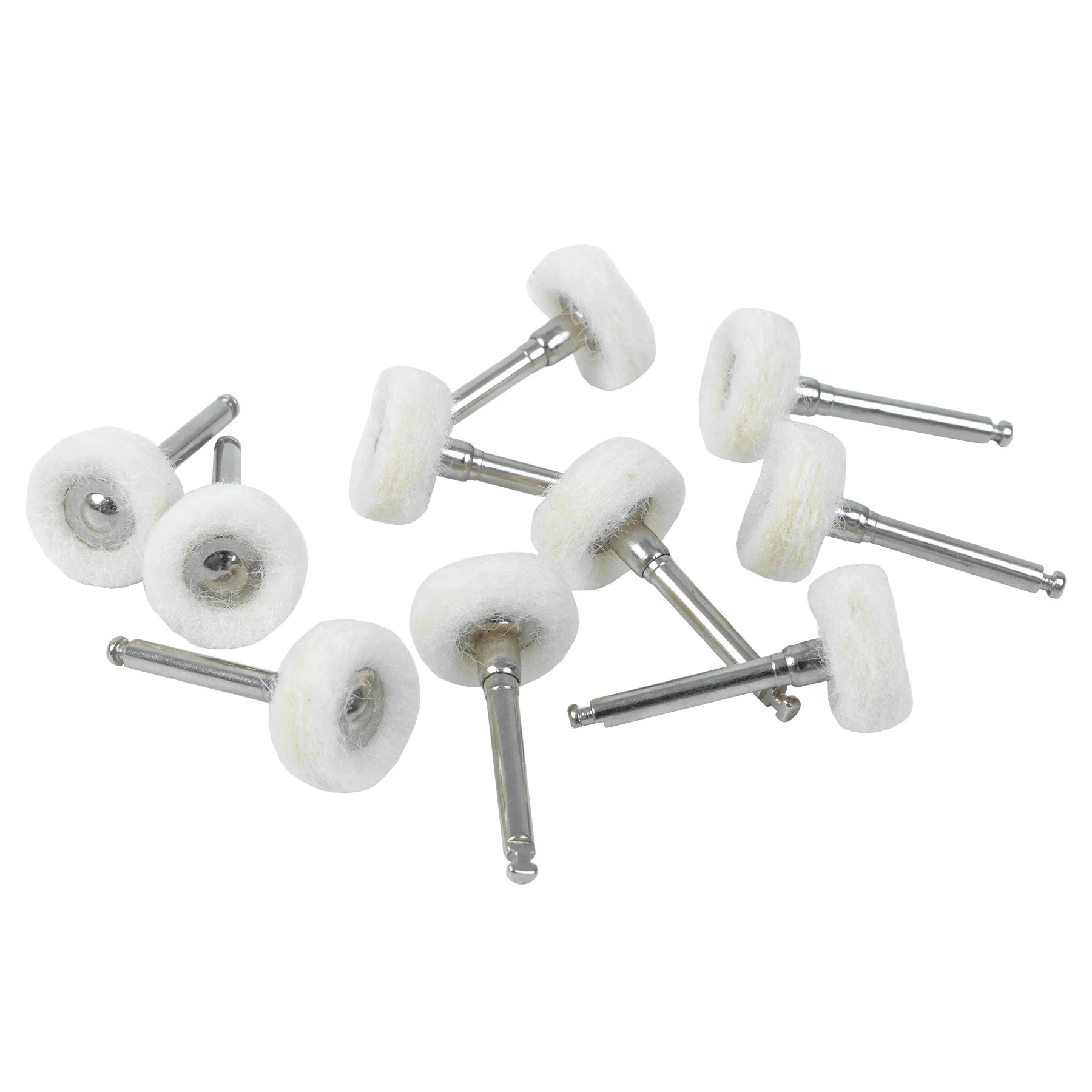 1Pc Well CK Dental Tools Polishing Brush Wheel Buffs For Low-Speed Handpiece RA Shank Dia 10mm Dentist Rotary Tools