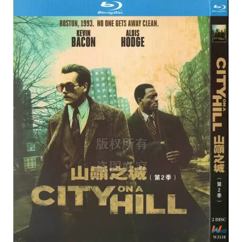 

American Crime Thriller TV Series City on a Hill Seasons 1 and 2 BD Blu-ray High Definition 4 Disc