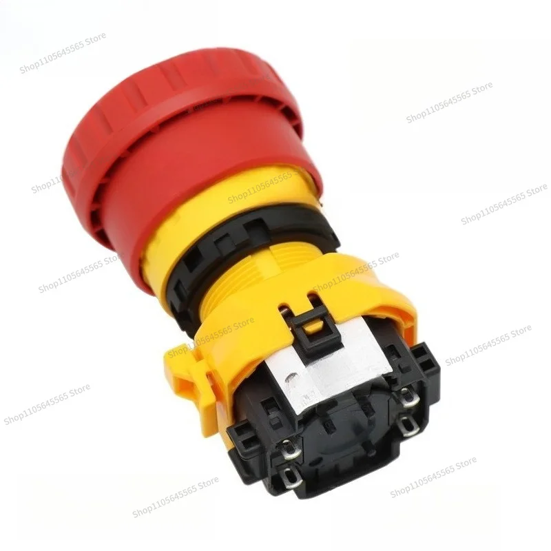 For New Original Emergency Stop Switch XW1E-BV402R Red Button