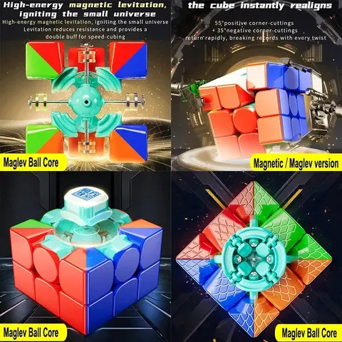 MoYu RS3M V5 3x3 Магнитный скоростной куб для профессионалов — пример использования