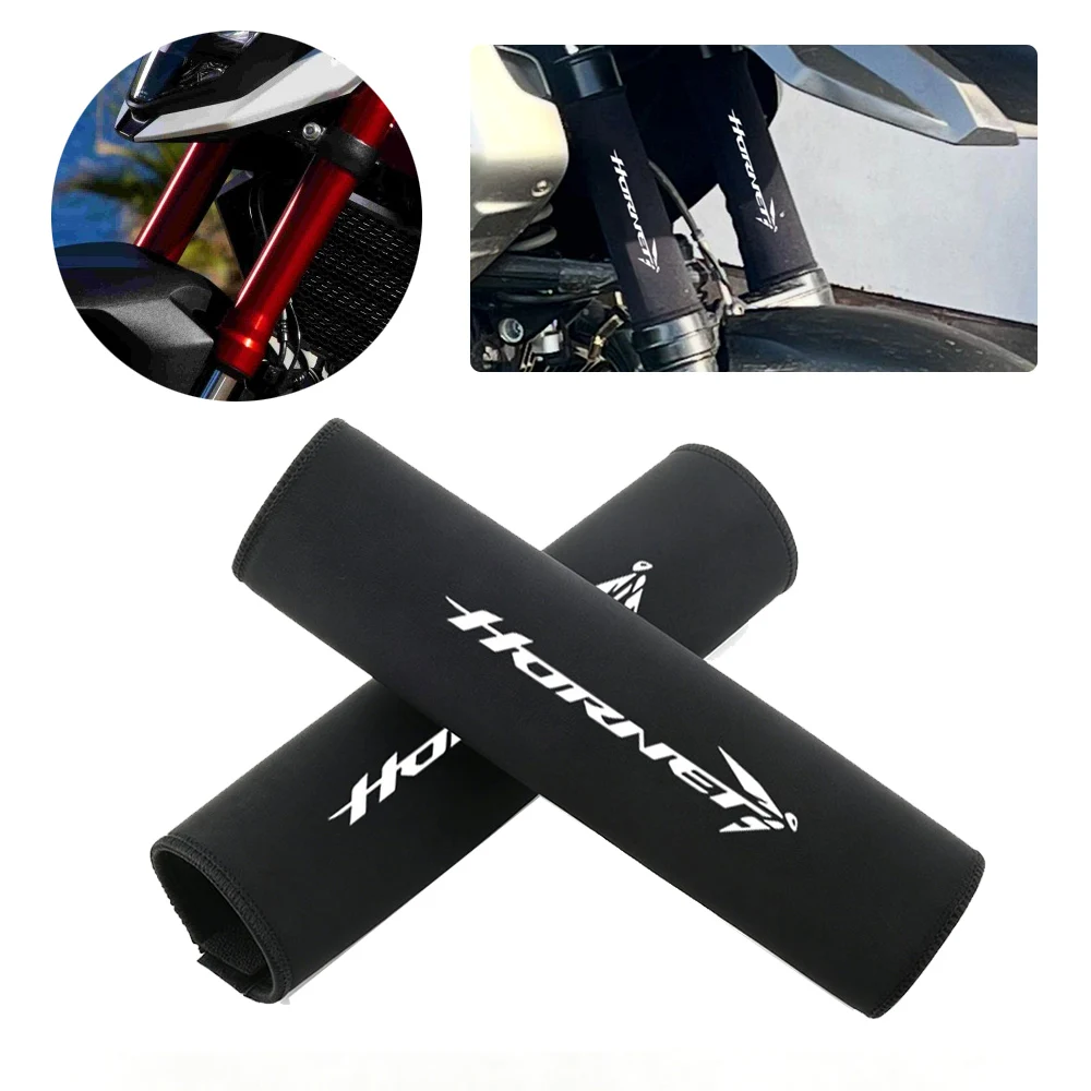For Honda CB1000 CB750 CB500 Hornet Motorbike Front Fork Protection Cover Shock Absorber Guard Stretch Fabrics Sleeve Parts