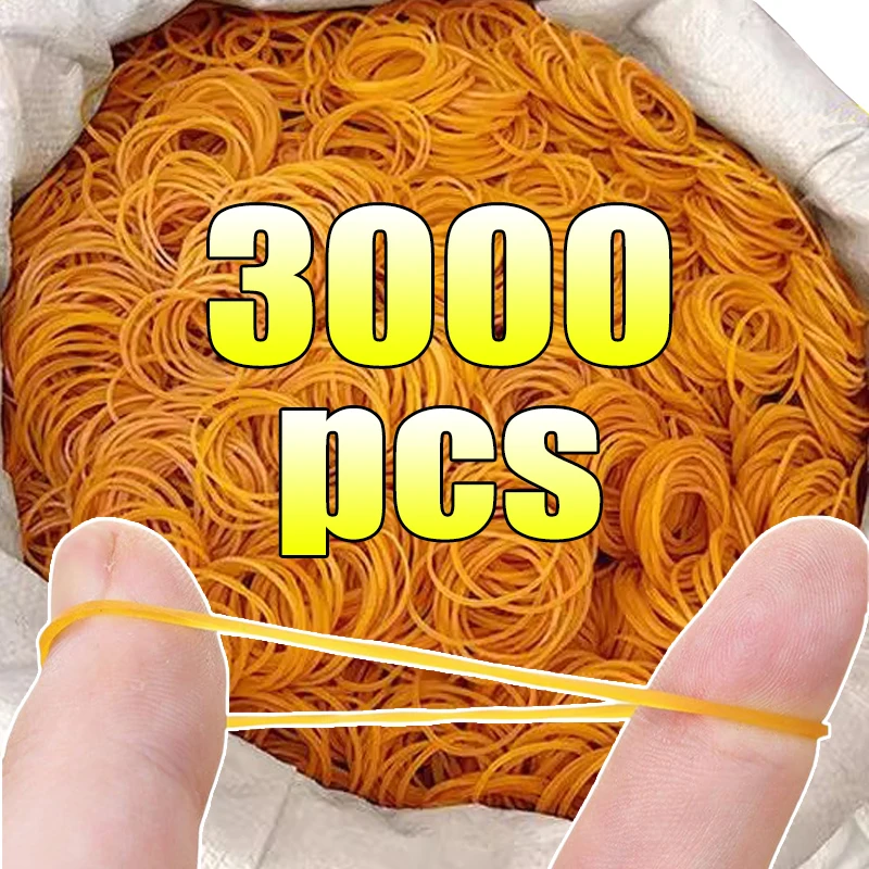 

3000/150 шт., высокоэластичная резиновая лента, уплотнительные кольца, устойчивые к разрыву, растягивающиеся резиновые эластичные ленты для офиса, дома, школы