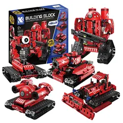 Technical K96135 Intelligent Robot APP Remote Control Bricks Building Blocks Programming Toys For Kids Gift Educational diy Sets
