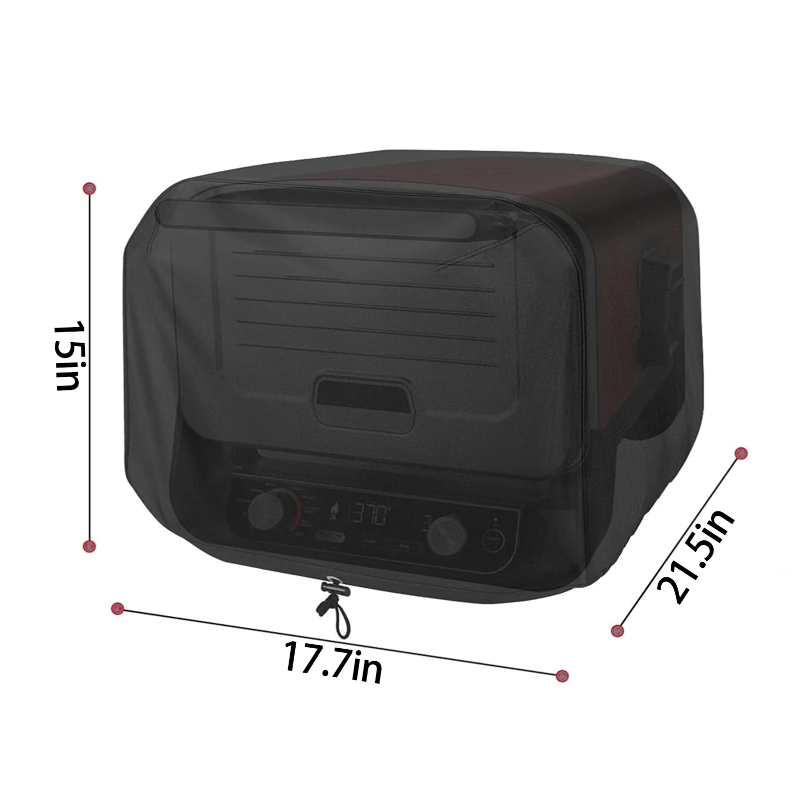 

Adjustable Drawstring Cover Outdoor Pizza Oven Cover Dust Protection Cover Sealing Tape Technology Grilling Accessories