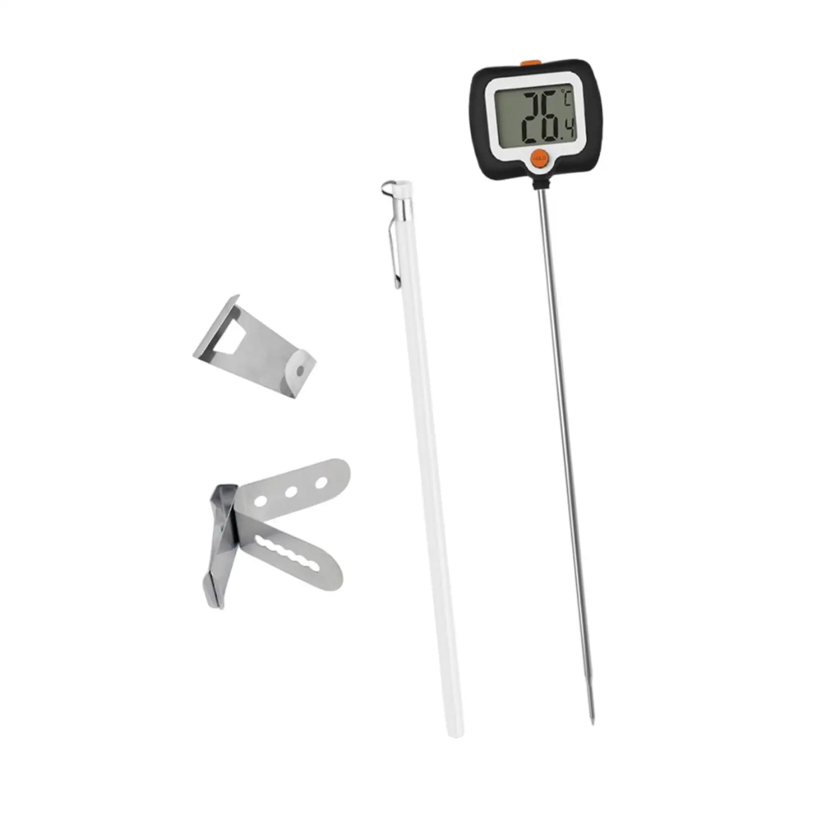 Digital Cooking Thermometer with Steel Probe for Food And Candy