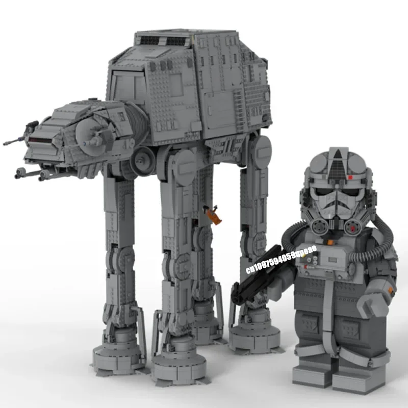 

Новый звездный боевой фильм Moc, миниатюрный персонаж, сборная модель мегафигурки, головоломка на заказ, креативные идеи «сделай сам», детская игрушка, подарок на день рождения