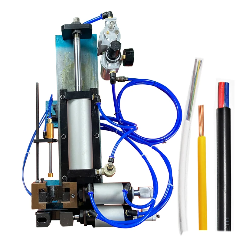 315 Pneumatic Cable Stripping Machine for Large Diameter Wires up to 20mm Air-Powered Peeling Cutting Tool