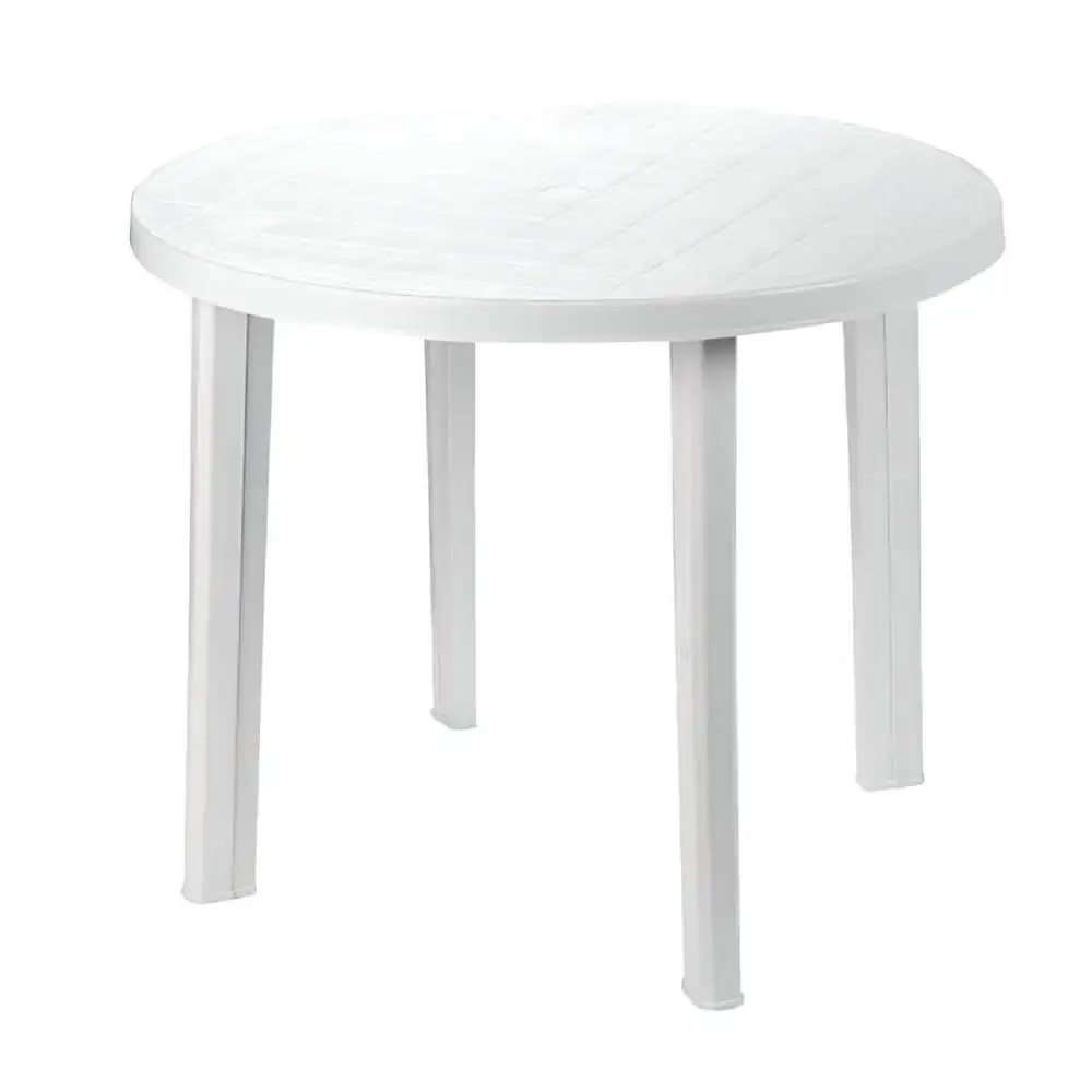 Round plastic garden table ø90*72cm ideal for garden, terrace or any entertainment space
