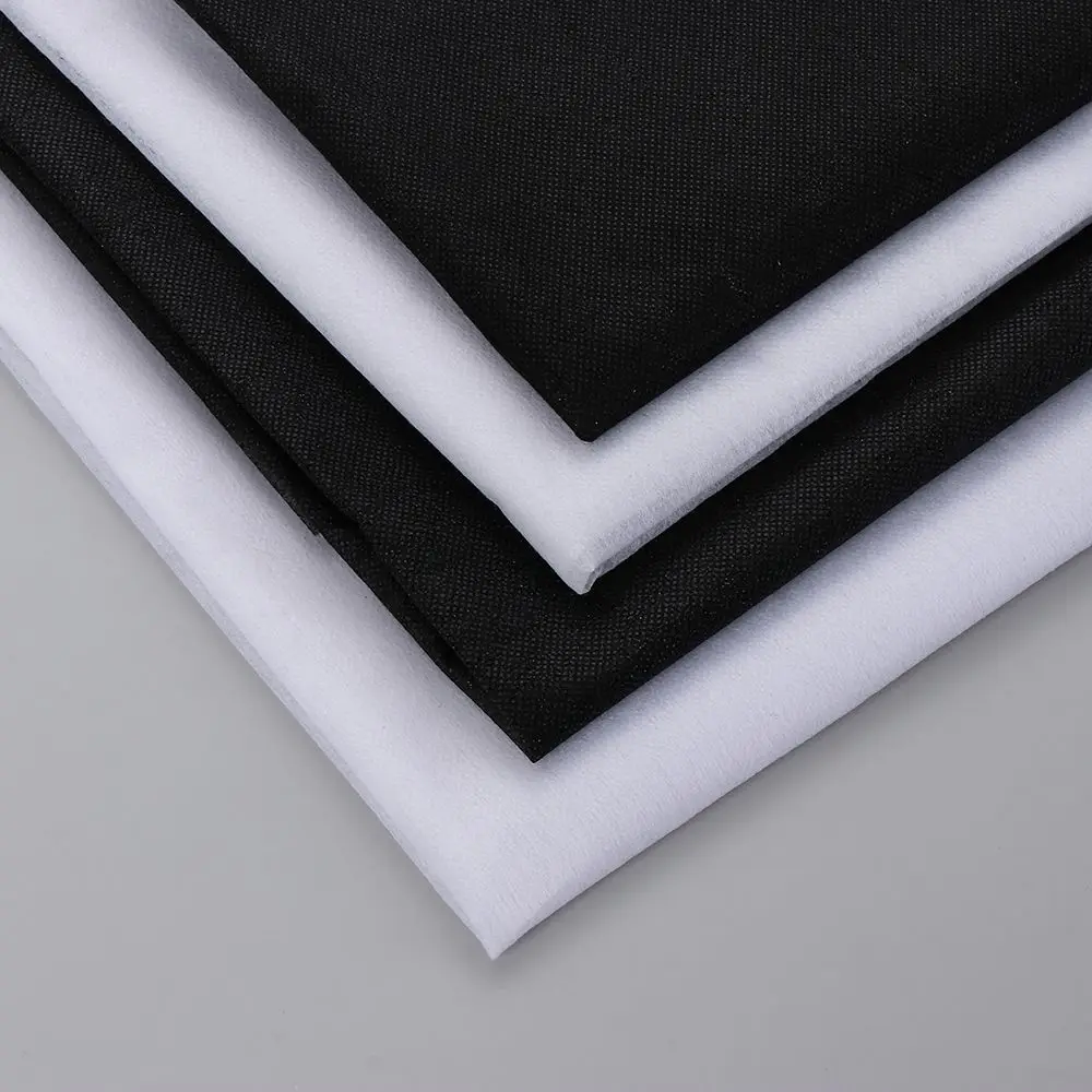 

20g/30g Non-woven Iron-On Interlining Fabric Clothing Sewing Accessories Single-Sided Adhesive Lining Lightweight Fusible DIY